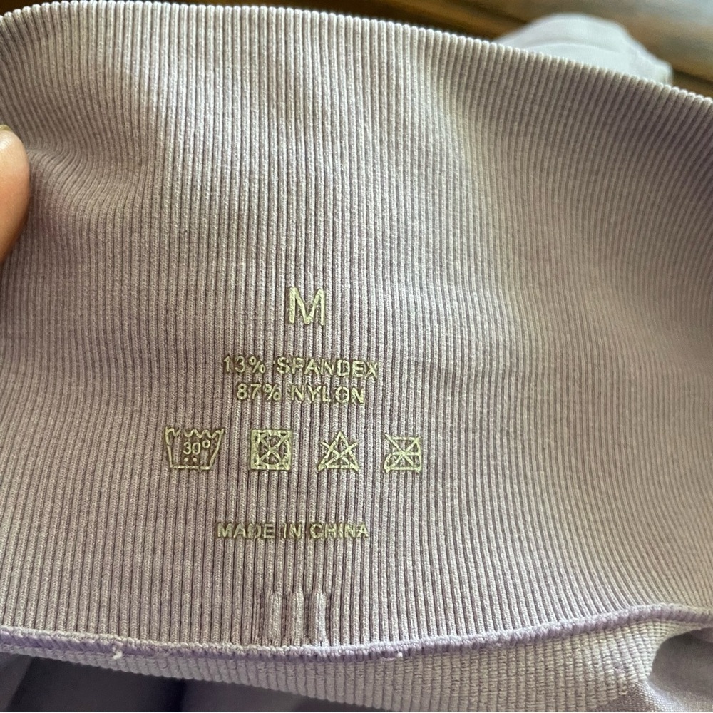 NVGTN Lavender Women's Shorts size medium - Picture 3 of 5